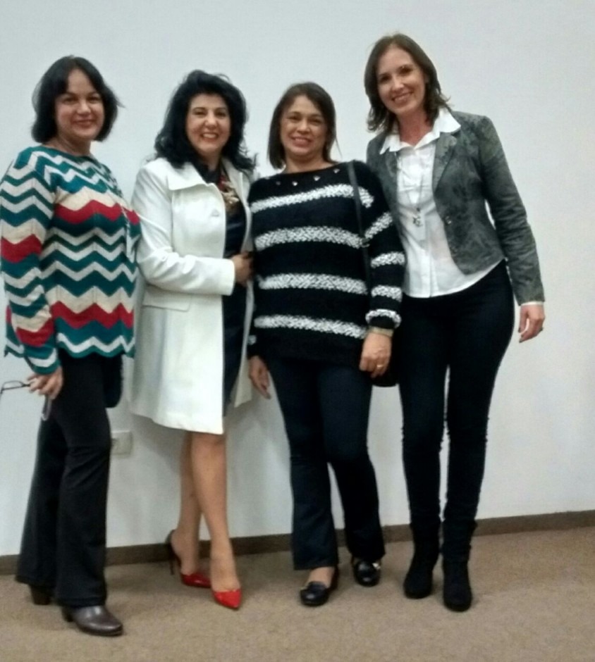Supervisoras Sandra Profª Drª Emília Cipriano, Rosa Galdino e Ana Gil