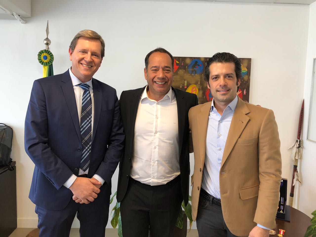 Em Brasília (DF), Heliton do Valle busca apoio ao Esporte de Itararé (SP)