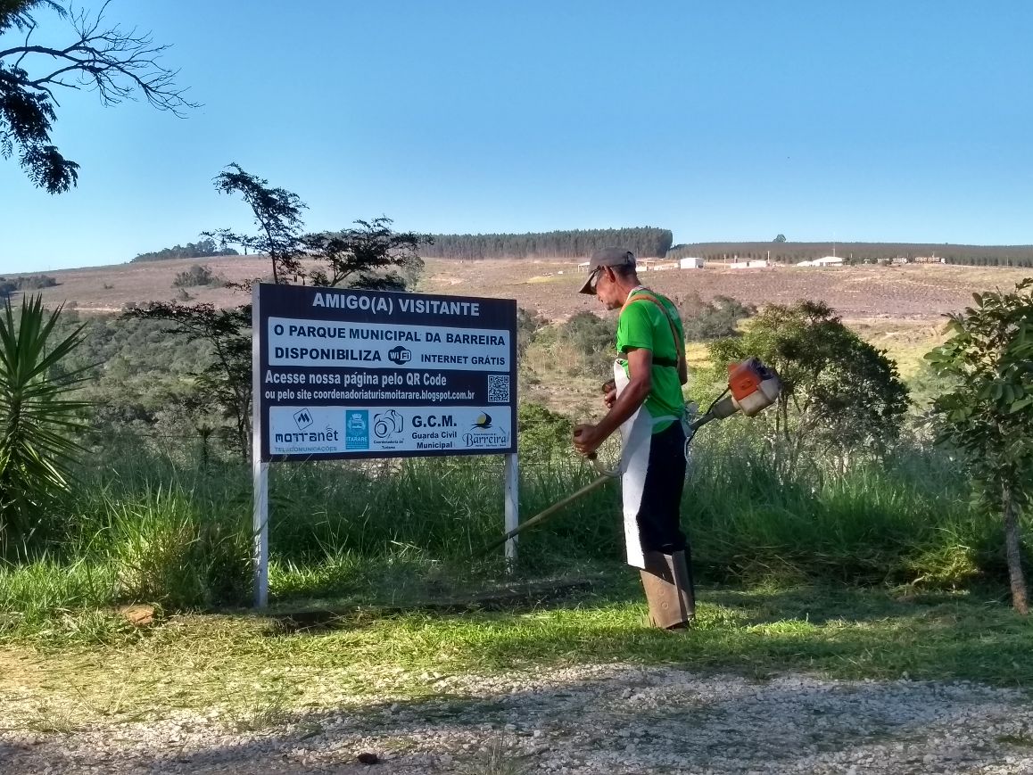 Prefeitura de Itararé (SP) prepara Parque da Barreira para feriado prolongado