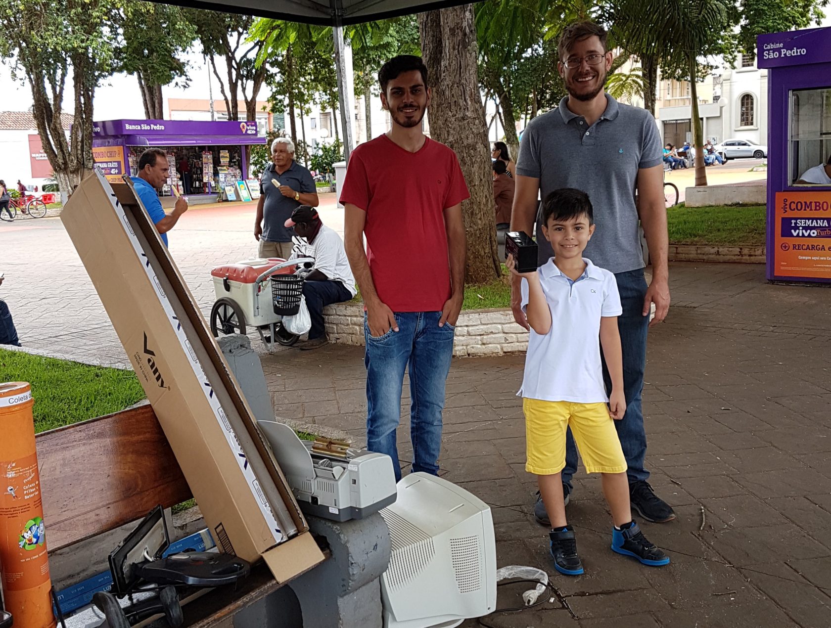 Projeto ‘E-lixo’ recolhe meia tonelada de equipamentos em Itararé (SP)