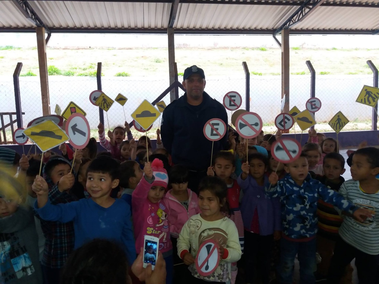 GCM de Itararé (SP) realiza palestra sobre Trânsito nas escolas municipais