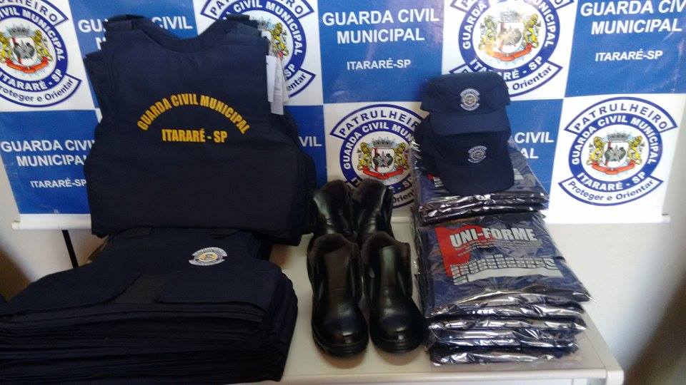 Prefeitura adquire novos uniformes e coletes balísticos para a Guarda Civil Municipal
