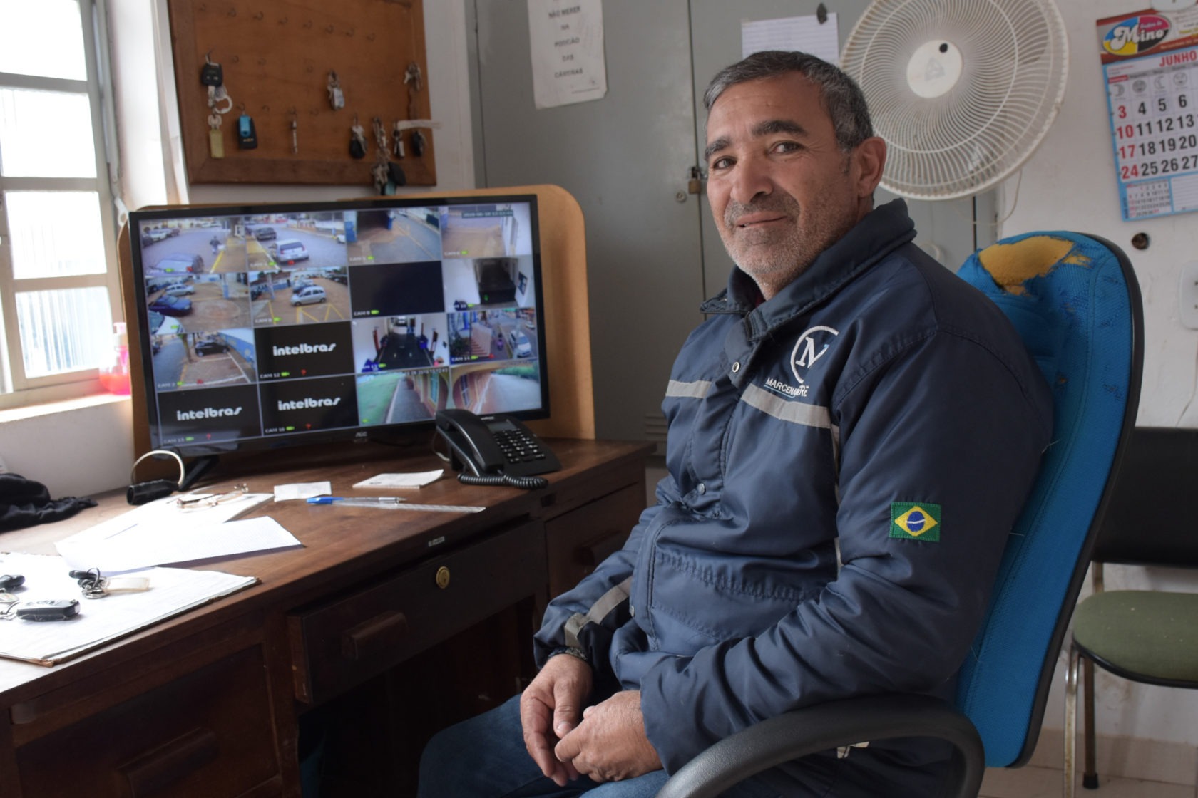 Prefeito Heliton do Valle parabeniza trabalho dos vigias da Prefeitura de Itararé (SP)