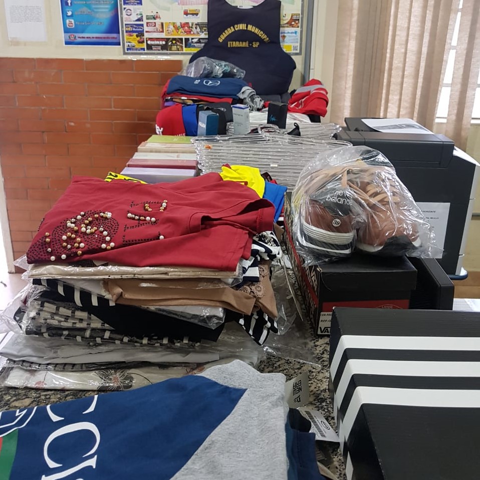 GCM de Itararé (SP) prende autores de furto e recupera mais de R$ 5 mil em mercadorias