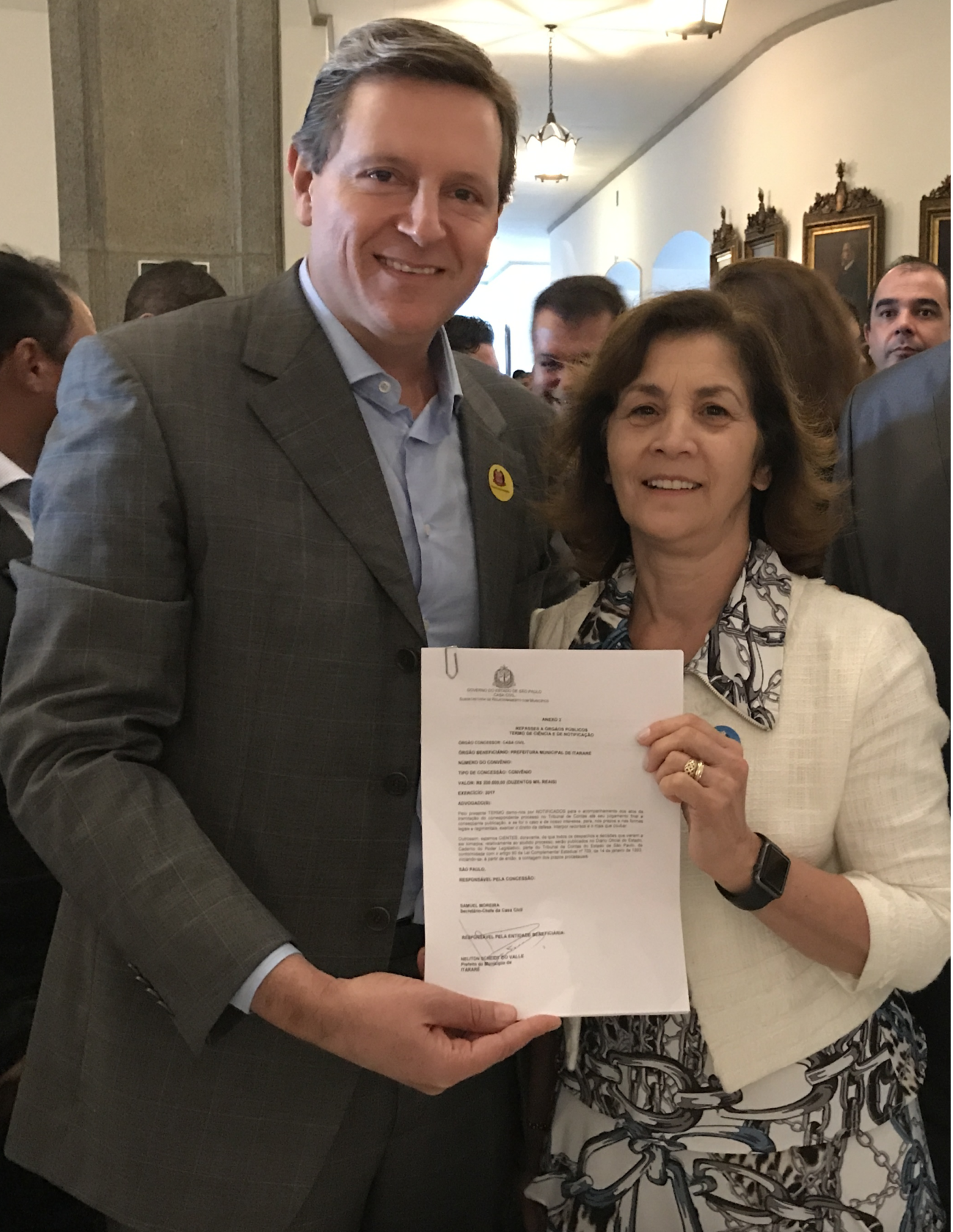Prefeito de Itararé conquista mais R$ 200 mil para o município