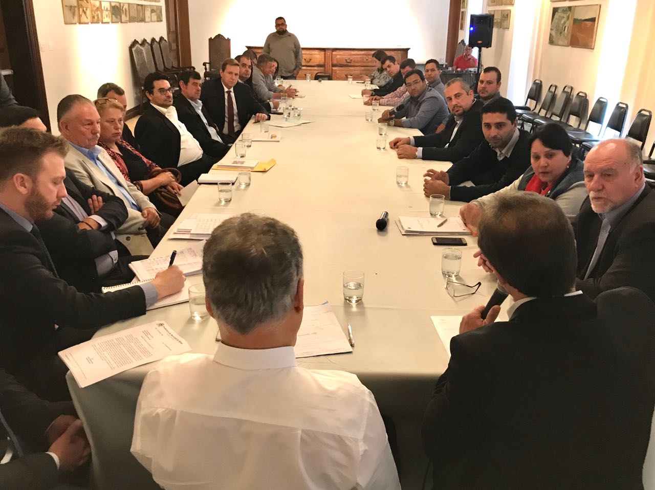 Prefeito de Itararé (SP) reúne-se com secretário-chefe da Casa Civil do Estado de São Paulo