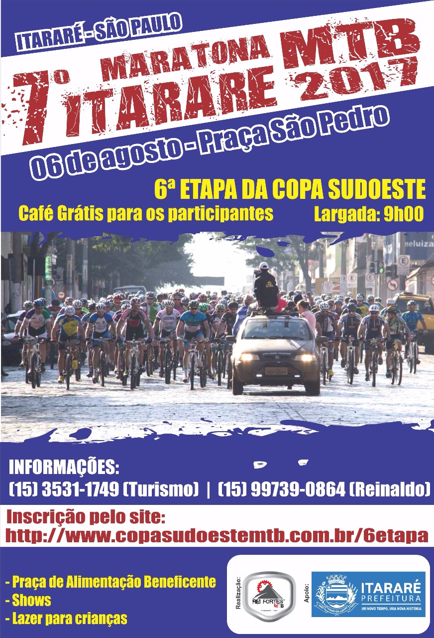 7ª Maratona MTB de Itararé 2017