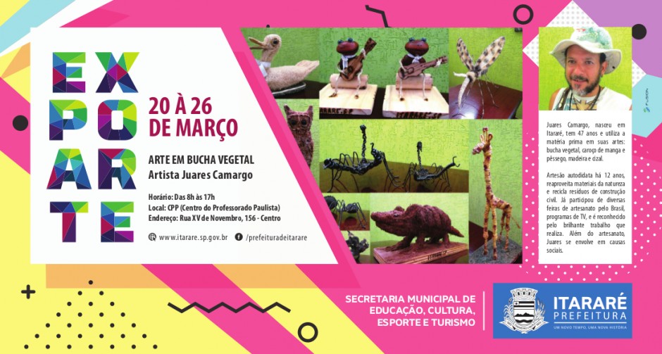 Prefeitura promove 1ª ExpoArte