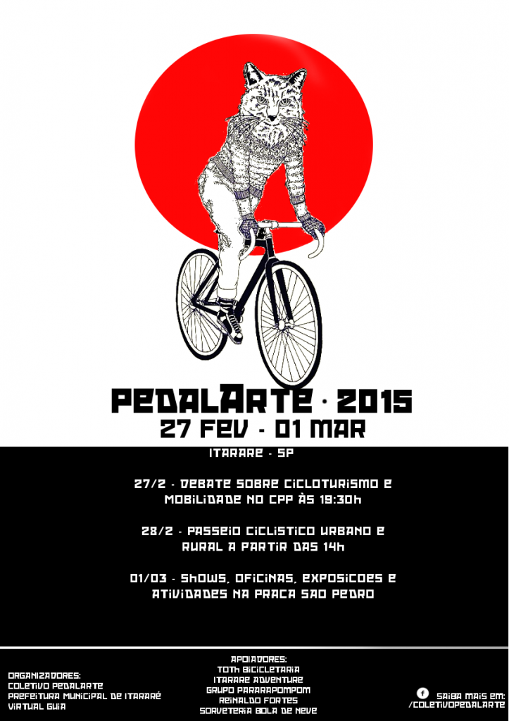Itararé promove o Pedalarte 2015