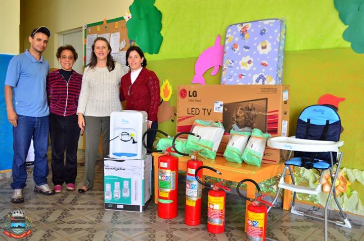 Escolas de educação infantil recebem novos utensílios