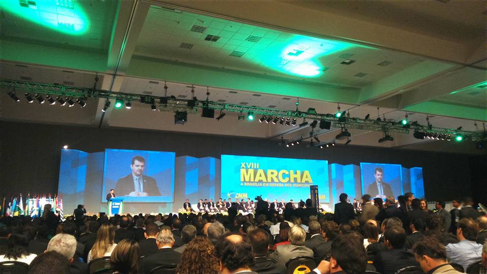 Prefeita participa da XVIII Marcha a Brasília em Defesa dos Municípios
