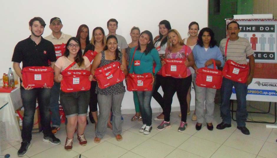 Começaram as aulas no Time do Emprego