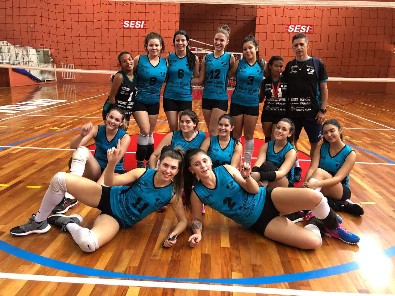 Itararé (SP) vence Cotia (SP) e Indaiatuba (SP) pela Liga Sorocabana de Voleibol infanto-juvenil