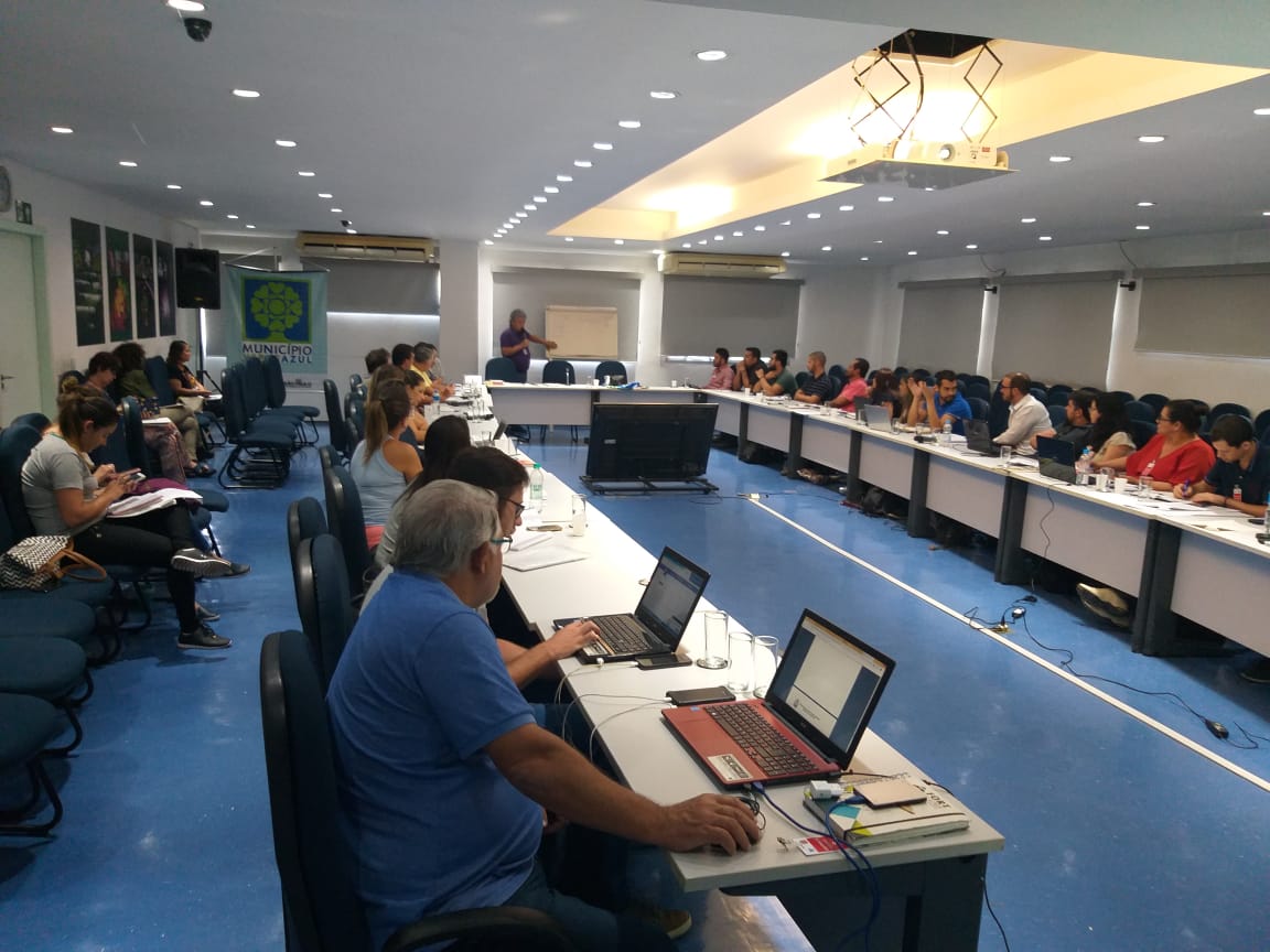Em São Paulo (SP), Prefeitura de Itararé (SP) participa de capacitação do Programa Município VerdeAzul