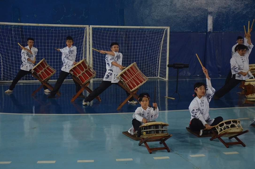 Grupo de Taikô e de dança fará a abertura da Feira das Nações de Itararé (SP)