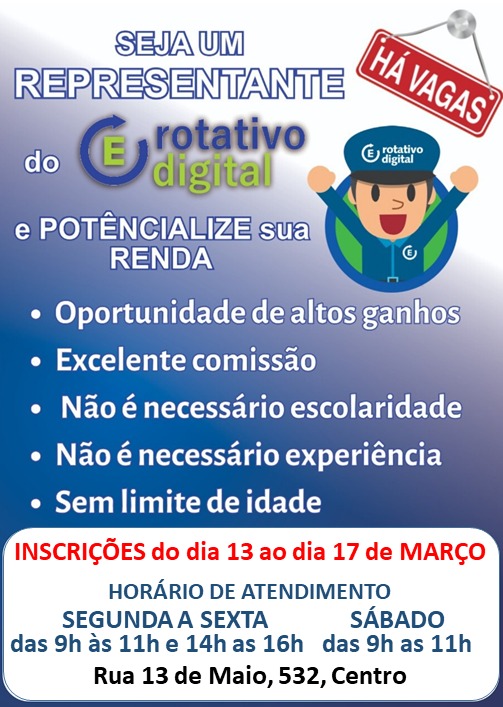 Zona Azul de Itararé (SP) divulga oportunidades de emprego