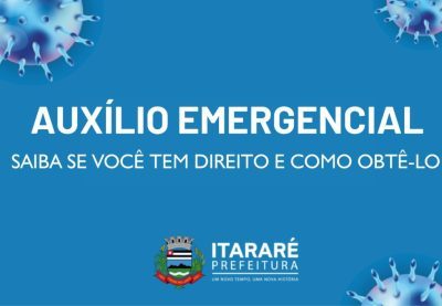 Coronavírus: Prefeitura de Itararé (SP) divulga informações sobre como solicitar o benefício emergencial Coronavírus: Prefeitura de Itararé (SP) divulga informações sobre como solicitar o benefício emergencial