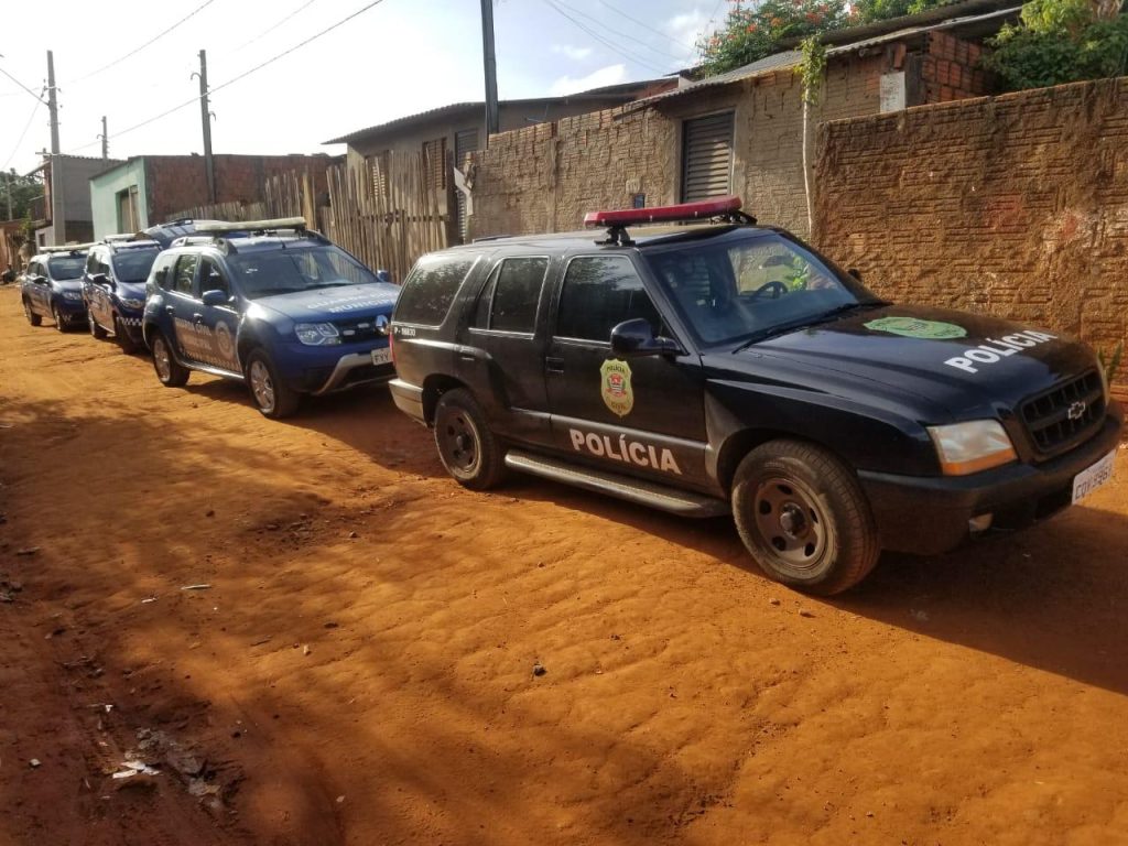 A ação, promovida em parceria com a Polícia Civil A ação, promovida em parceria com a Polícia Civil