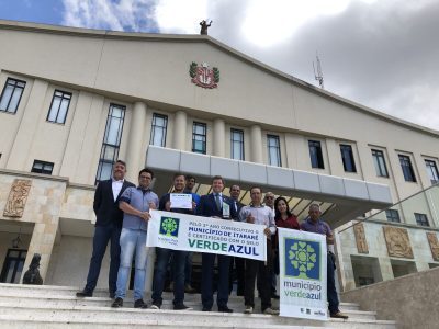 Pelo quarto ano consecutivo, Itararé (SP) é certificada como Município VerdeAzul Pelo quarto ano consecutivo, Itararé (SP) é certificada como Município VerdeAzul