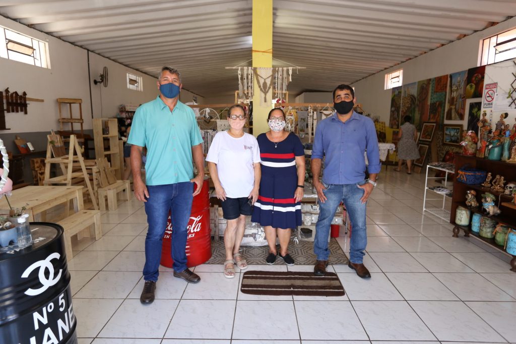Conforme o coordenador municipal de Turismo, Edilson José de Moraes, o espaço é um local colaborativo Conforme o coordenador municipal de Turismo, Edilson José de Moraes, o espaço é um local colaborativo