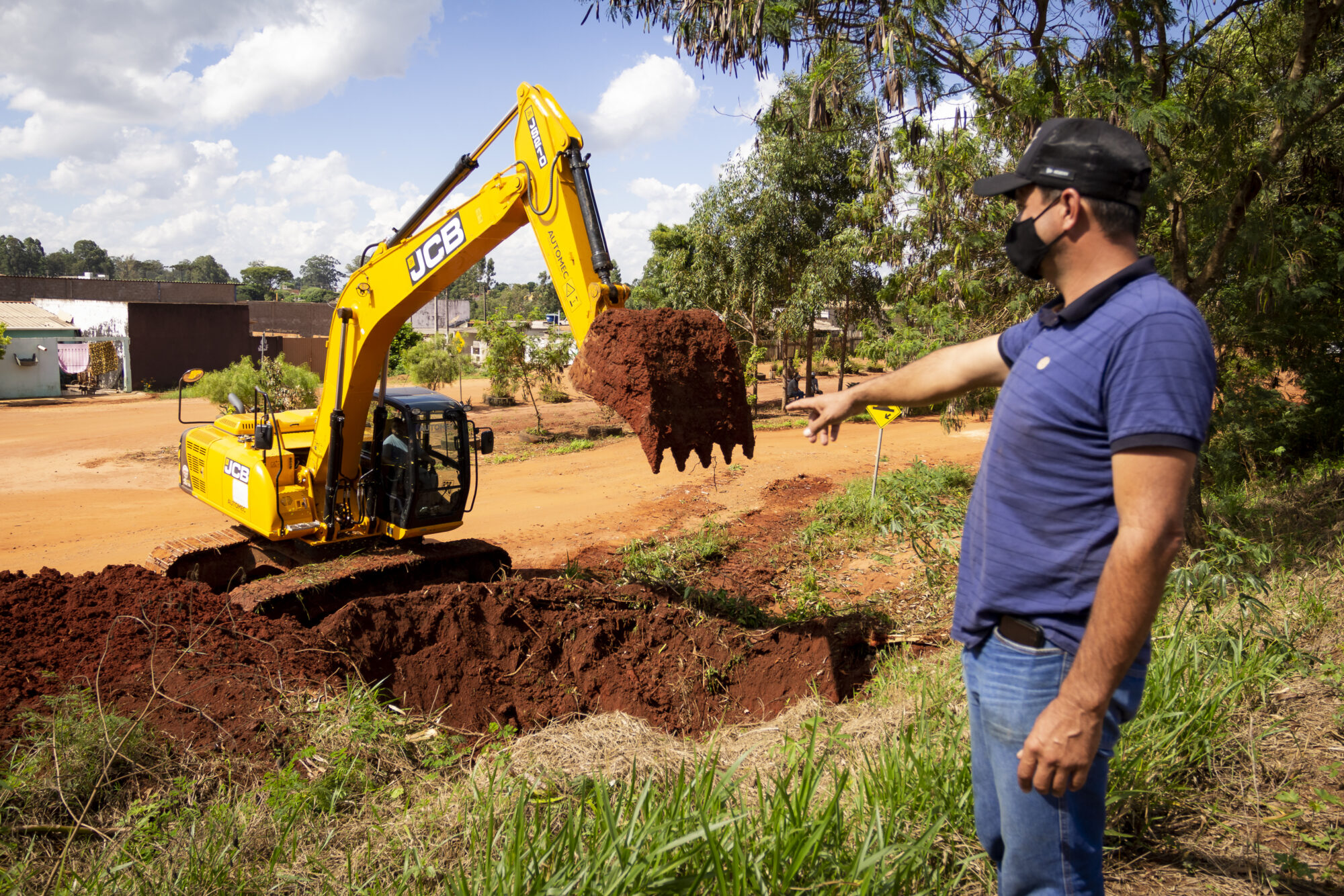 Secretaria Municipal de Serviços de Itararé (SP) inicia construção de microbacias para reduzir riscos de alagamentos