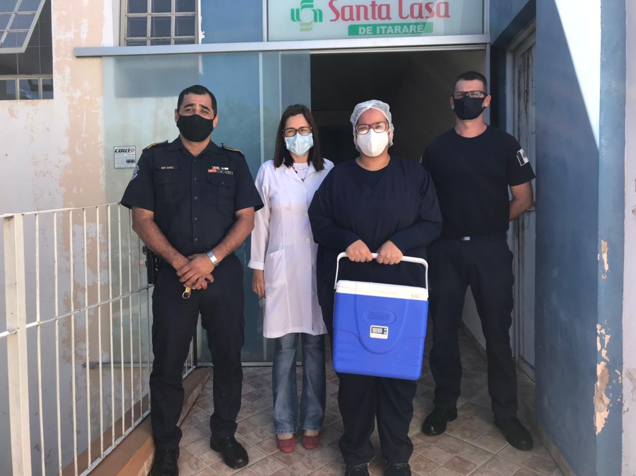 Itararé (SP) recebe 1.180 novas doses de Coronavac nesta sexta-feira (08)