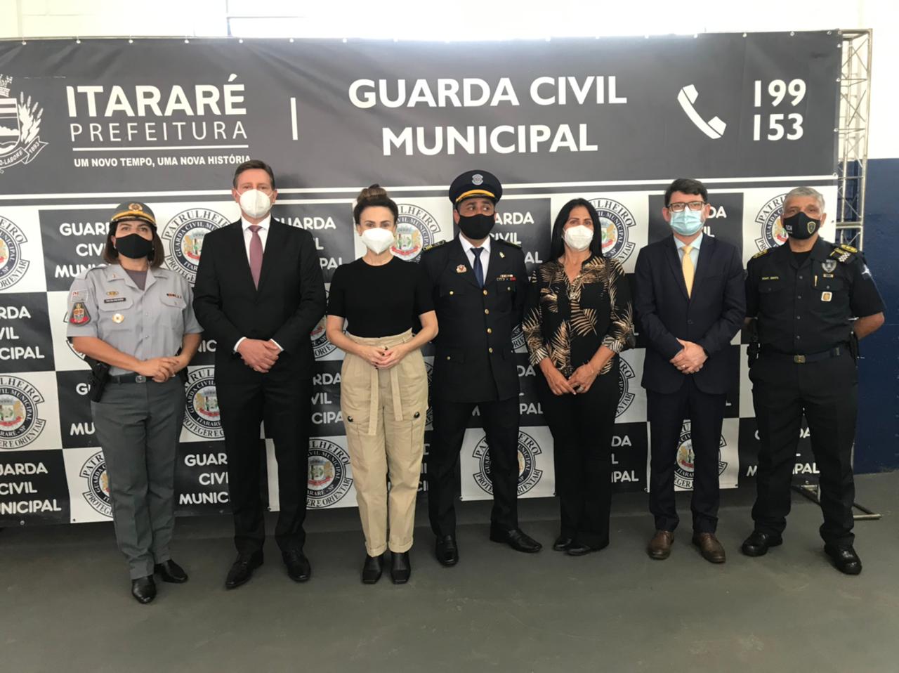 GCM de Itararé (SP) inaugura nova base da corporação