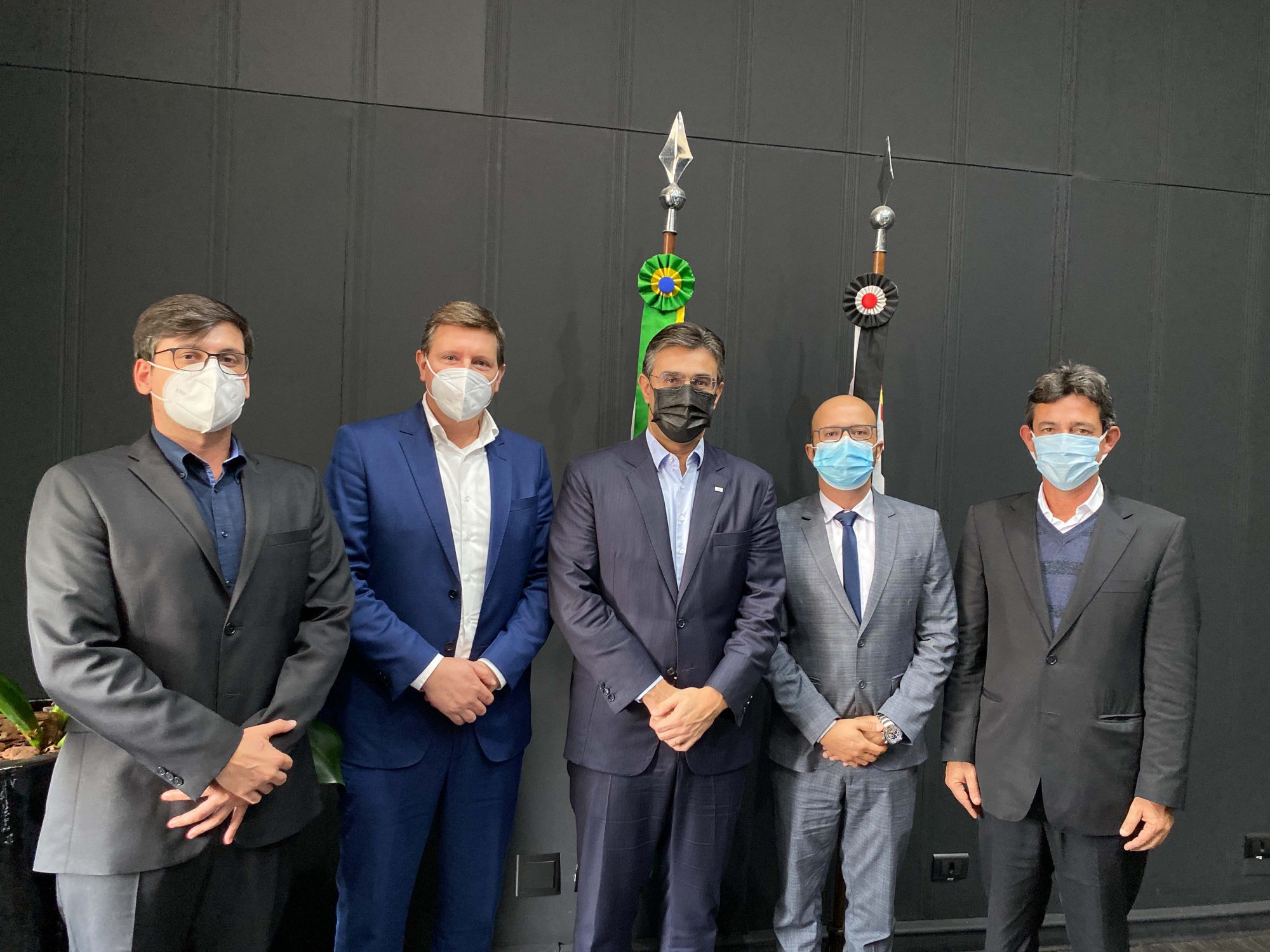 Em São Paulo (SP), prefeito de Itararé (SP) articula melhorias junto ao vice-governador do Estado, Rodrigo Garcia