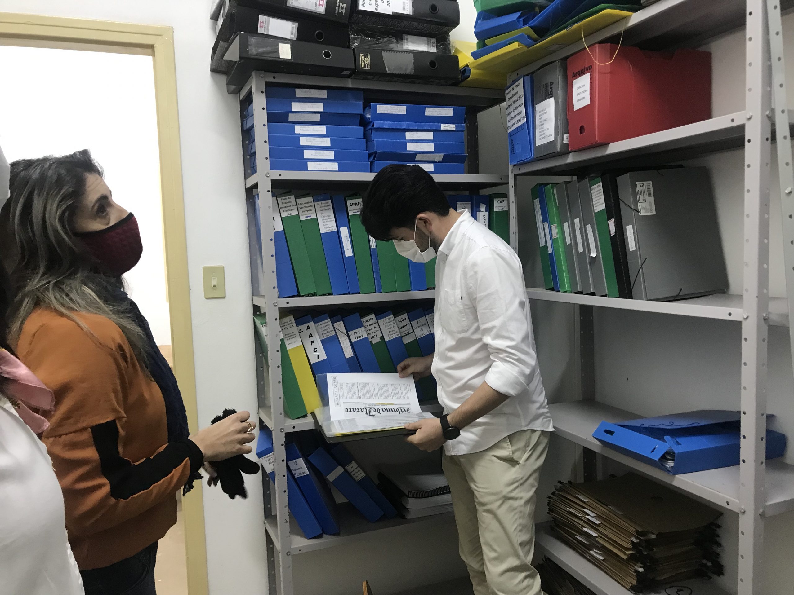 Novo presidente do CMDCA realiza visita técnica à sede do Conselho