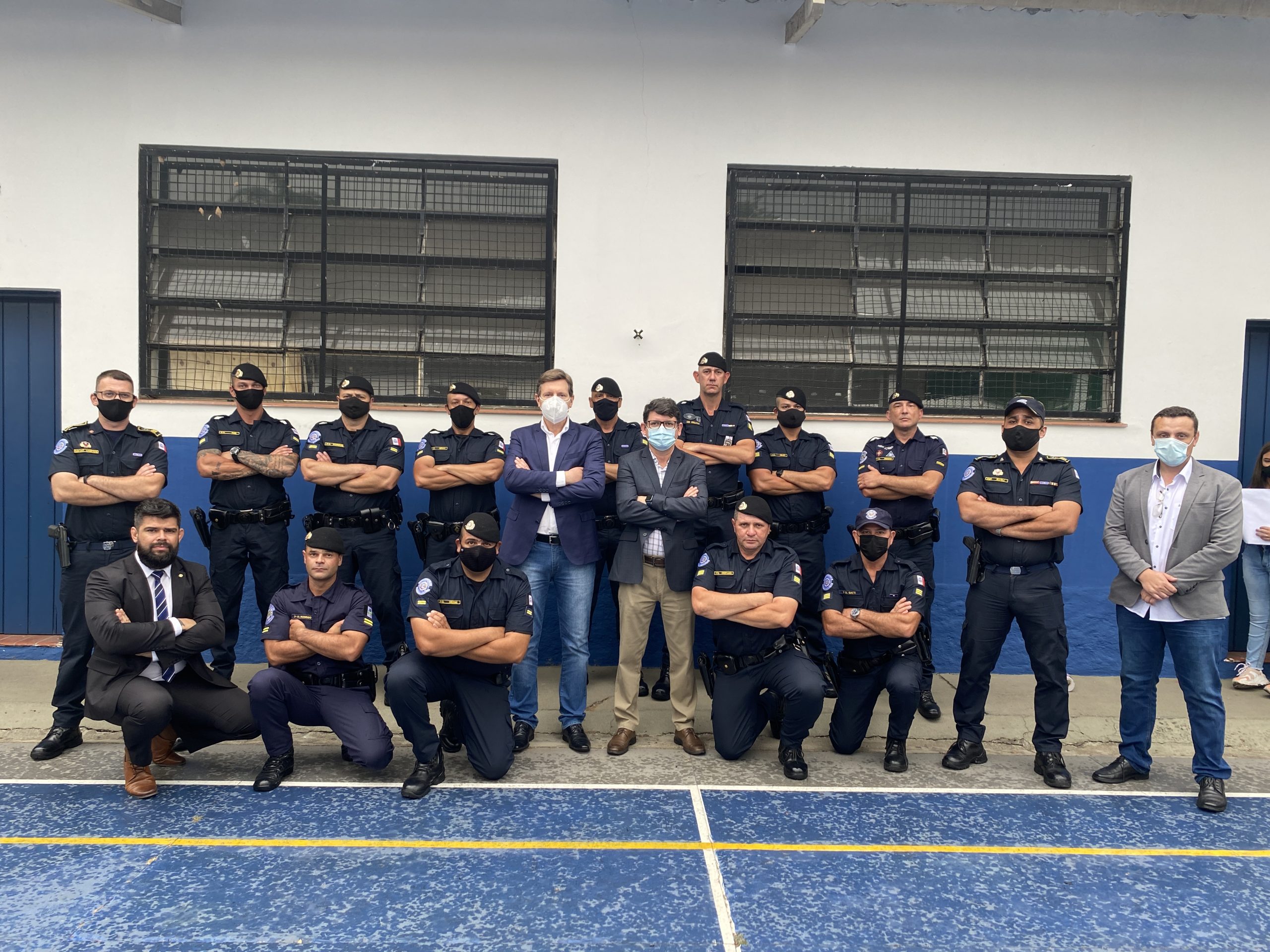 GCMs de Itararé (SP) concluem curso de capacitação da ROMU em Guarulhos (SP)