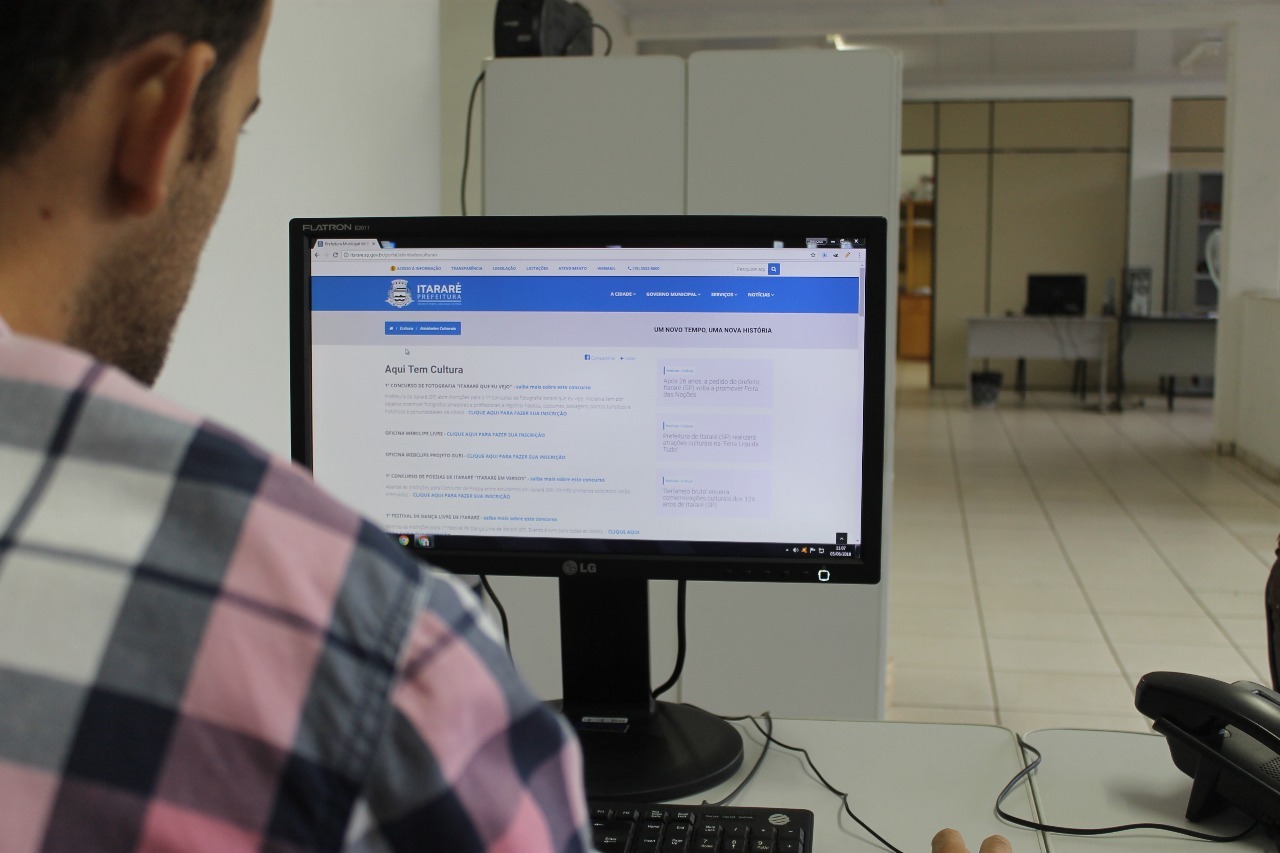 Prefeito de Itararé (SP) lança formulário eletrônico para inscrições a atividades culturais