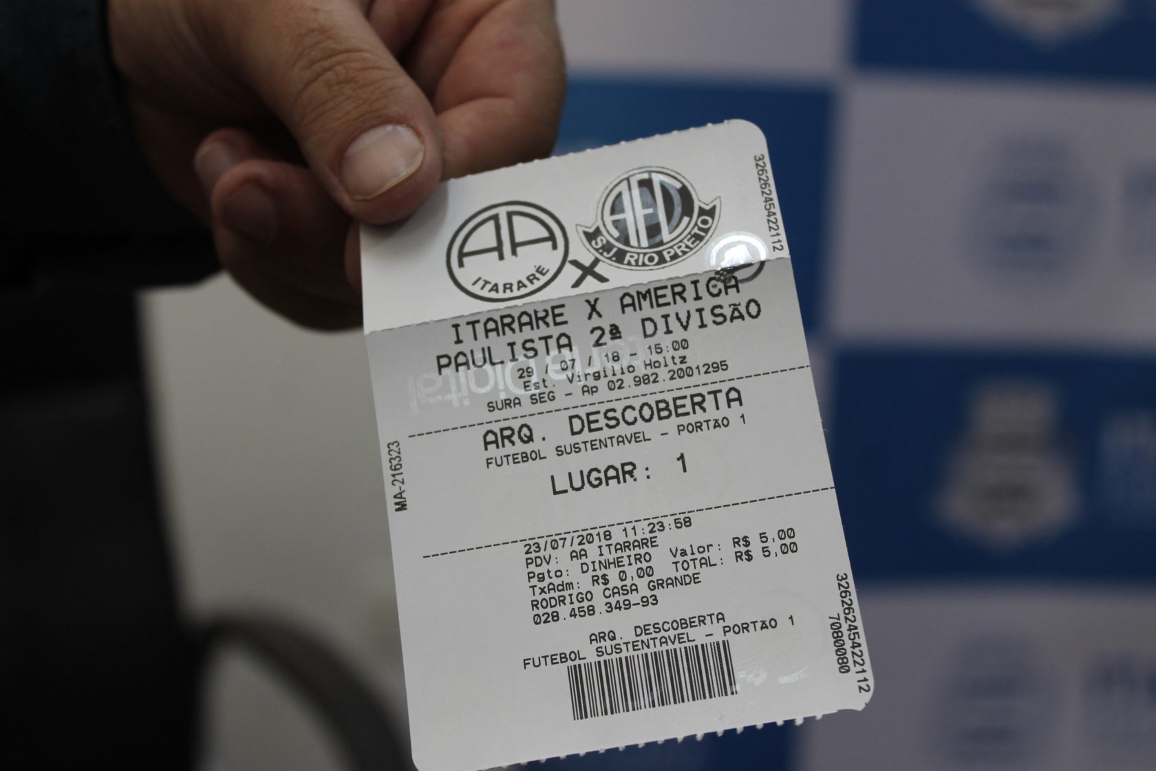 Futebol Sustentável: 500 ingressos ainda estão disponíveis para troca em Itararé (SP)