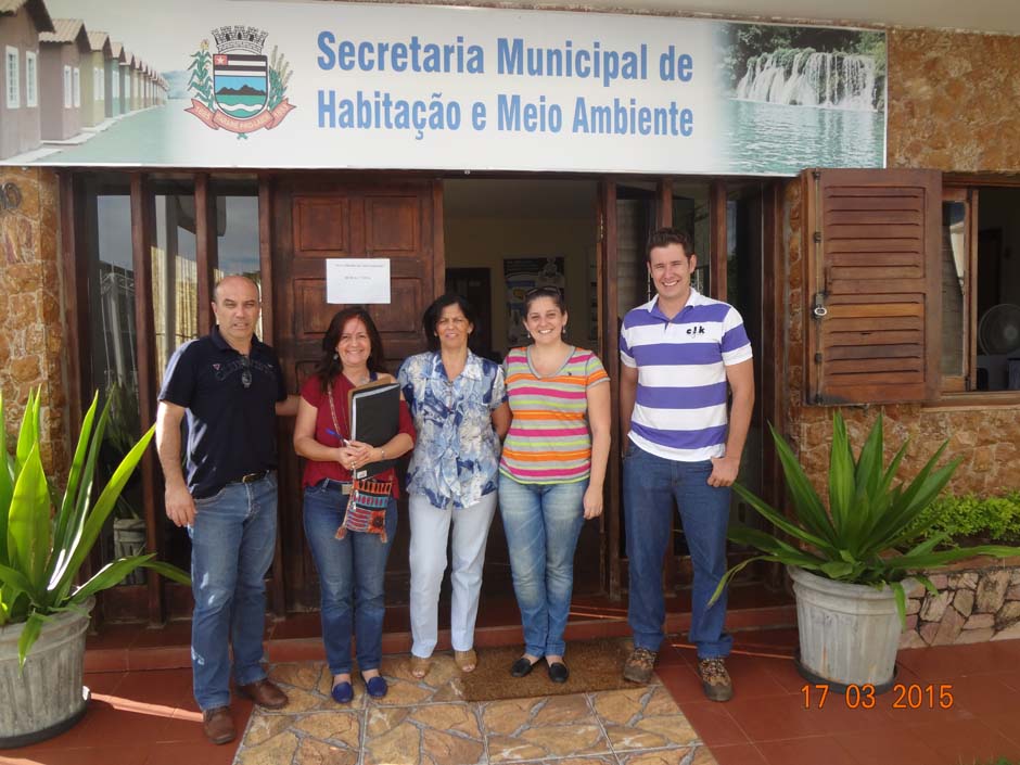 Projeto de instalação de fossas sépticas recebe vistoria