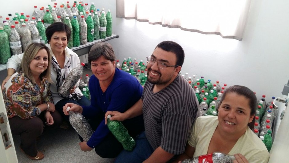 Escolas Municipais participam da Campanha Lacre Solidário