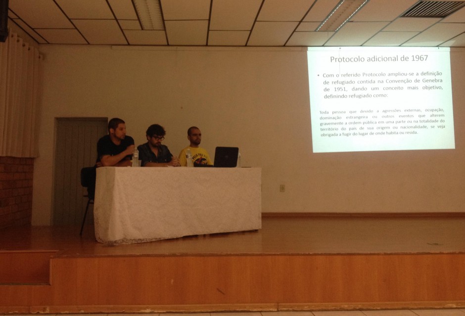 Curso de História realizou debate sobre a crise dos refugiados