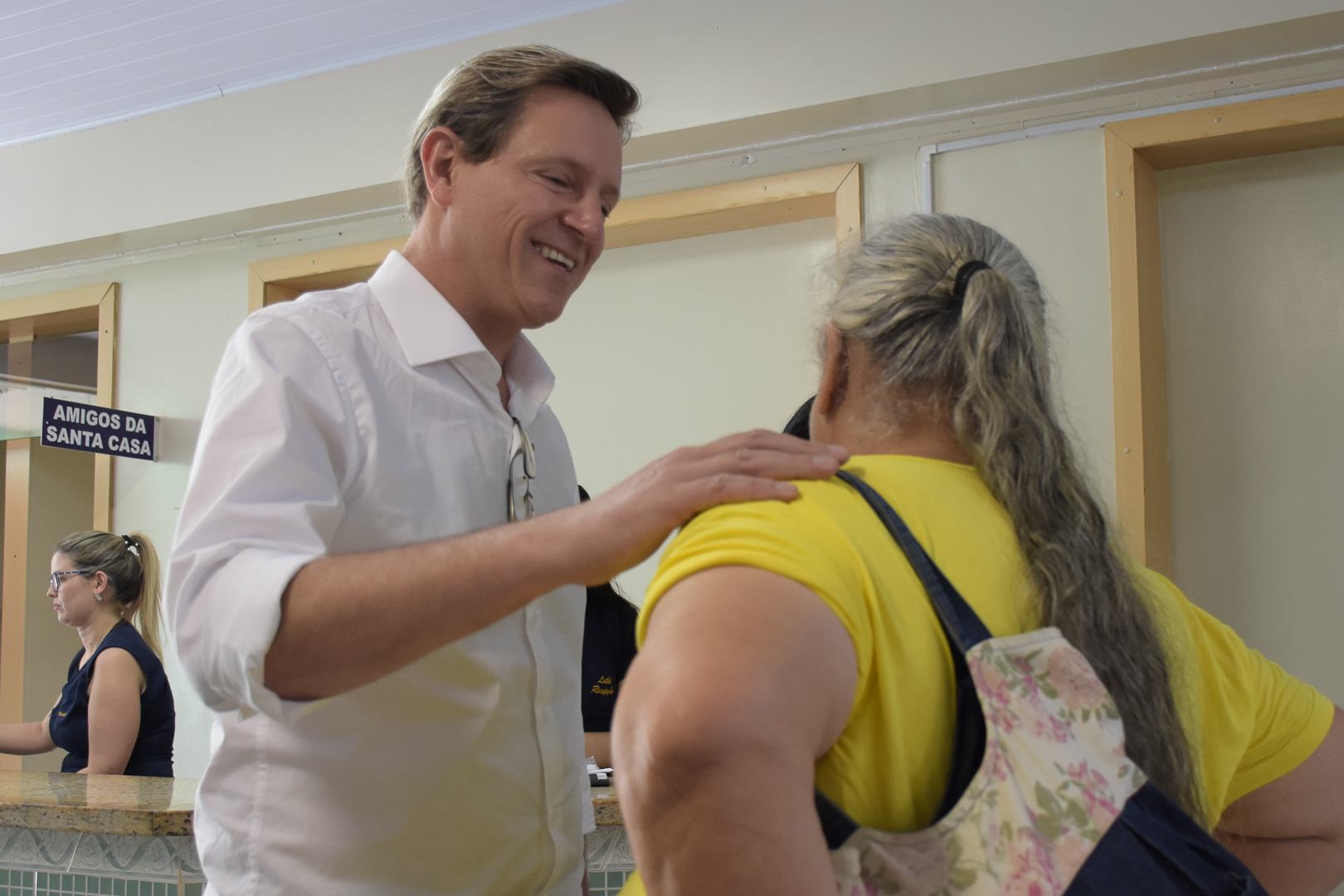 Prefeito de Itararé (SP) realiza visita a Santa Casa do município