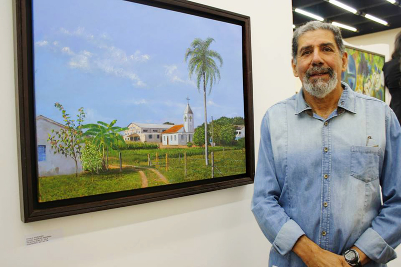 Exposição do artista Zunir Andrade será lançada no Teatro Municipal Sylvio Machado