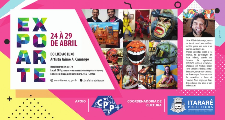 Prefeitura realiza segunda edição da ExpoArte