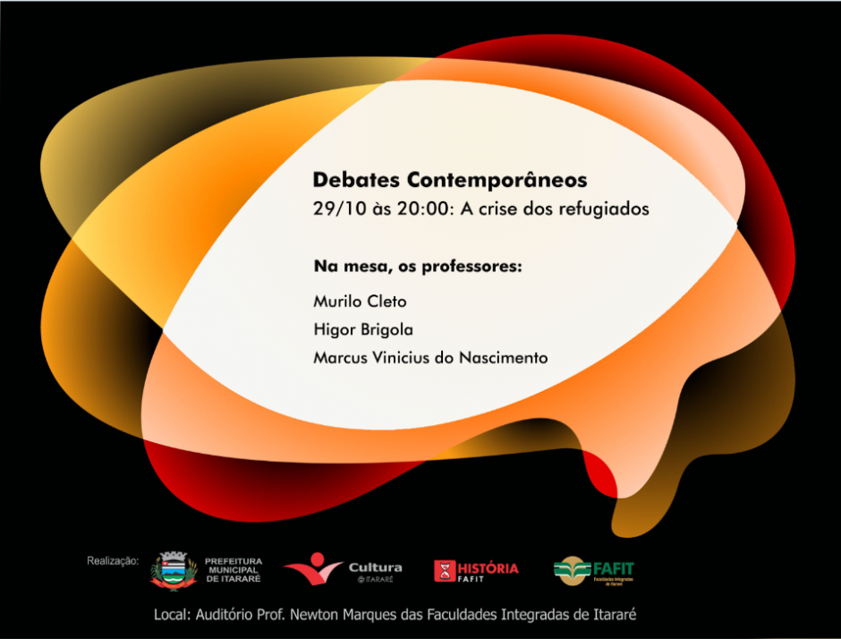 Curso de História realiza mesa de debate sobre a crise dos refugiados