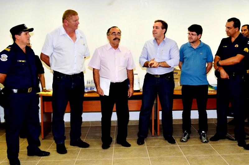 Secretário de Defesa Social visita nova sede da Secretaria de Segurança de Guarulhos