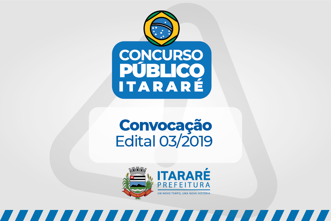 Prefeitura de Itararé (SP) divulga convocação para aprovados em Concurso Público