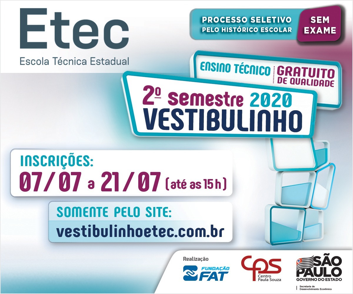 Etec de Itararé (SP) abre inscrições para cursos técnicos