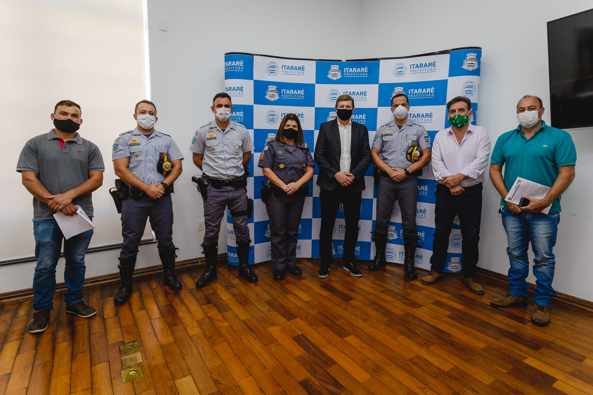 Fechamento da base rodoviária: Prefeitura de Itararé (SP) recebe comando da Polícia Rodoviária Militar