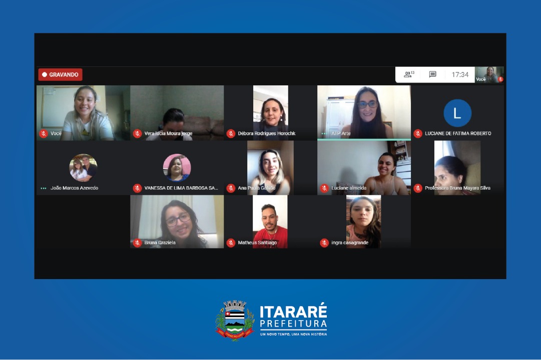 Prefeitura de Itararé (SP) realiza Orientação Técnica a educadores da Rede Municipal de Ensino