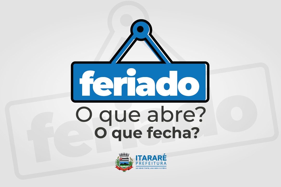 Consciência Negra: Saiba o que abre e o que fecha em Itararé (SP) nesta sexta-feira (20), feriado municipal