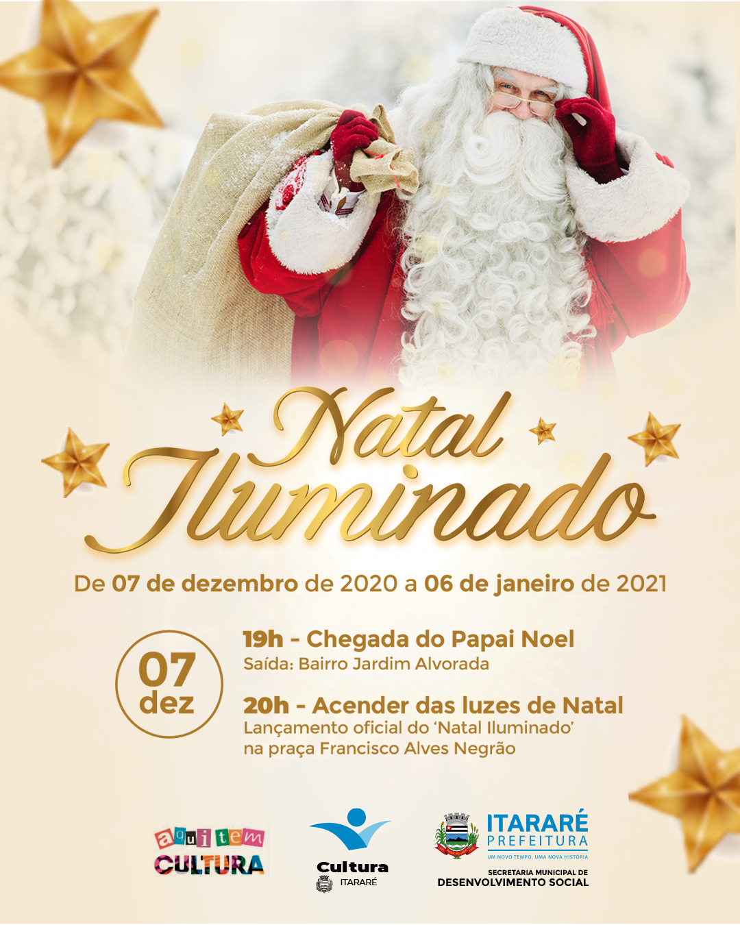 Prefeitura de Itararé (SP) inaugura decoração de Natal nesta segunda-feira (07) – Prefeitura de Itararé Prefeitura de Itararé (SP) inaugura decoração de Natal nesta segunda-feira (07) – Prefeitura de Itararé