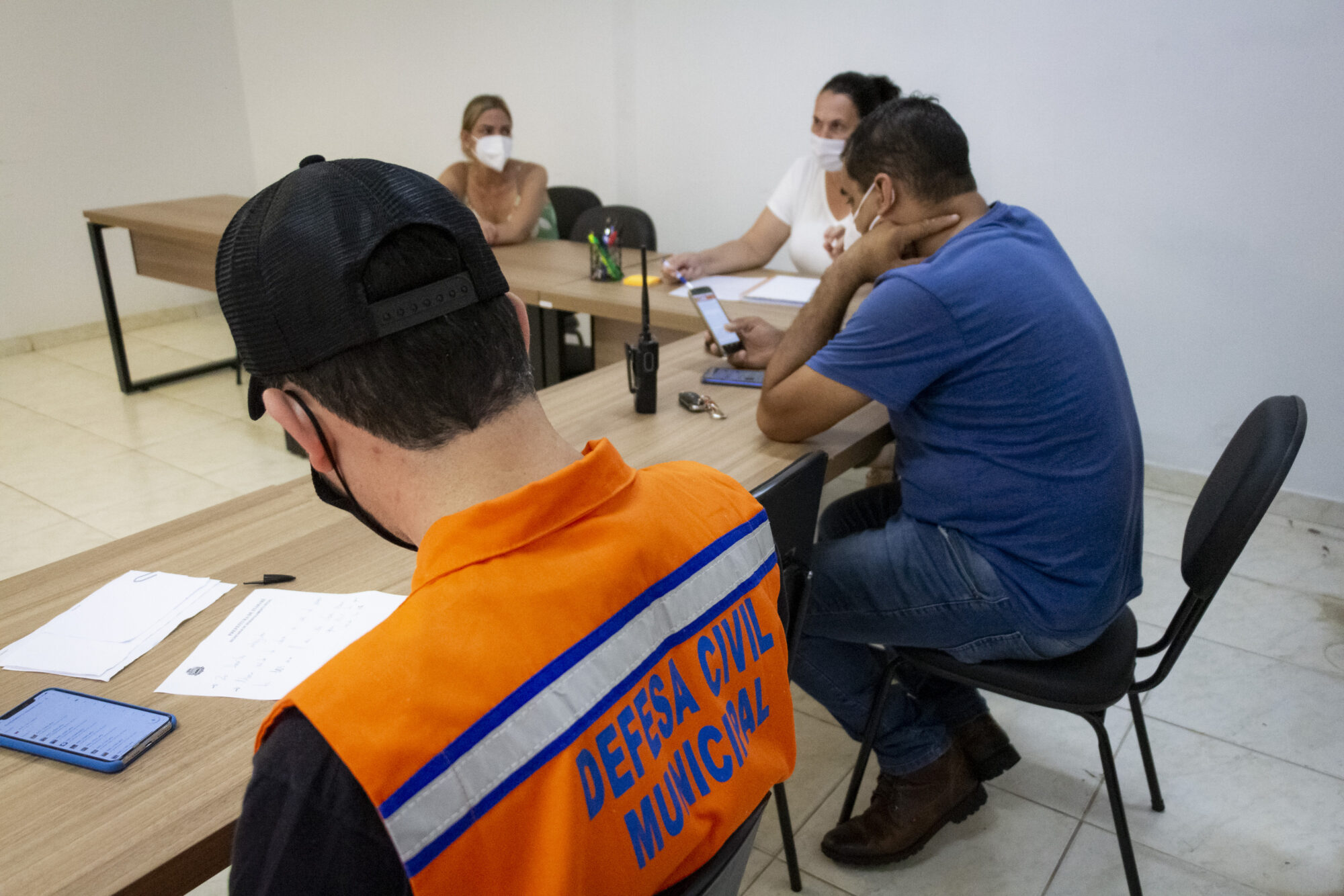 Trinta famílias atingidas pela chuva deste domingo (07) são atendidas pela Prefeitura de Itararé (SP)