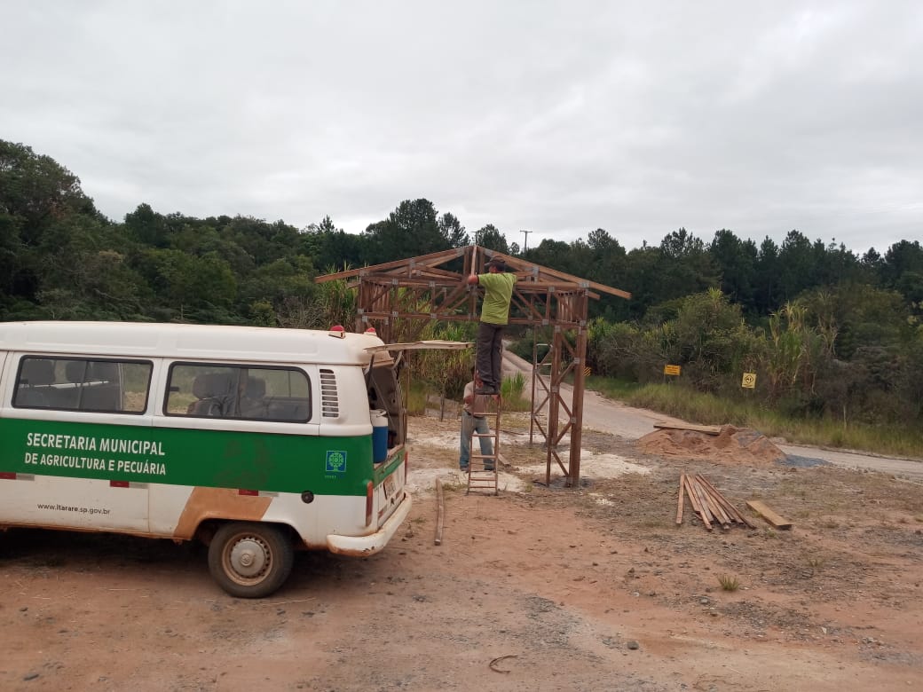 Prefeitura de Itararé (SP) inicia a construção de pontos de apoio para rotas turísticas municipais
