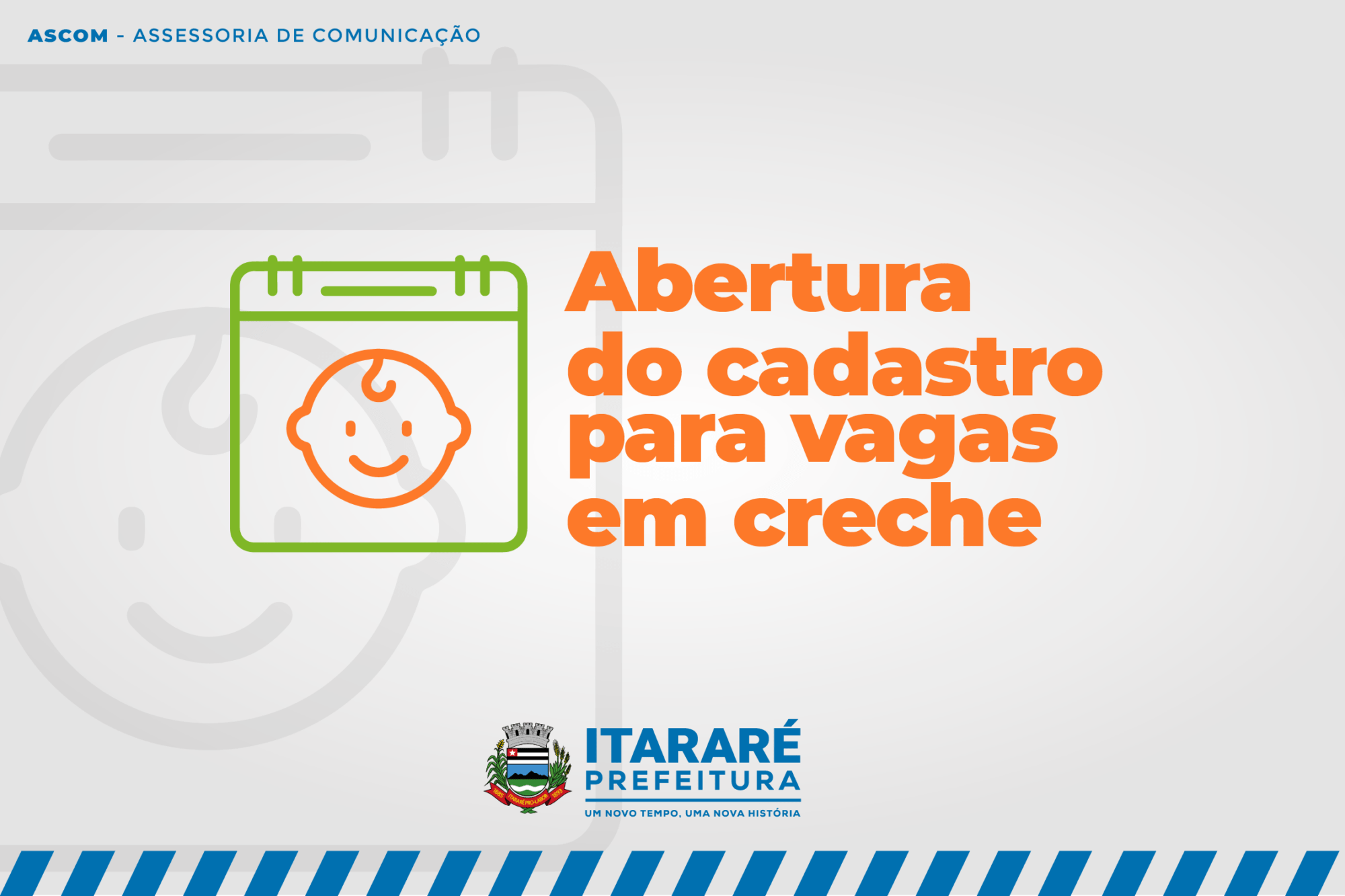 Secretaria de Educação de Itararé (SP) divulga data de abertura do cadastro para vagas em creche