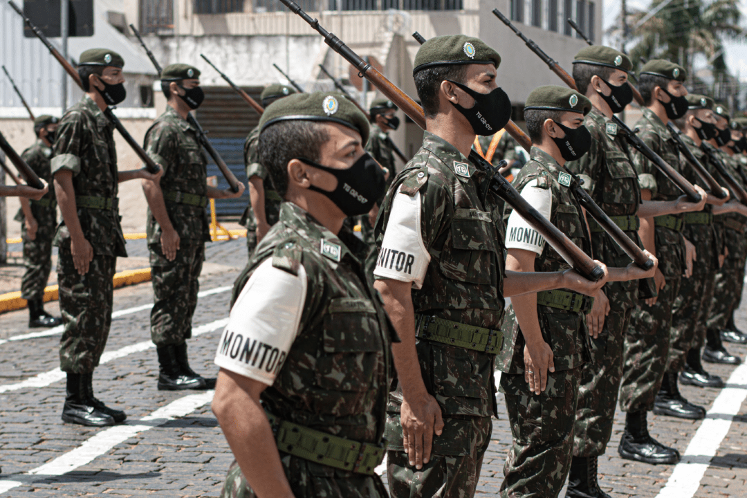 Tiro de Guerra de Itararé (SP) recebe visita do chefe da Seção de Tiros de Guerra da 2ª Região Militar